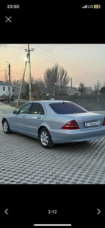 mercedes w211: Mercedes-Benz S-Class: 2000 г., 4.3 л, Автомат, Бензин, Седан — 2