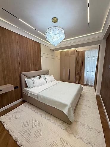 76: 2 комнаты, 76 м², Асанбай мкр Элитка, 8 этаж, Евроремонт — 2