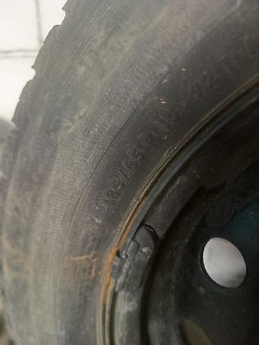 колесо для трактора: Колеса в сборе 185 / 65 / R 15, Зима, Б/у, Комплект, Легковые, Железные, отверстий - 4 — 2