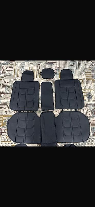 kia sit: Чехлы Экокожа, цвет - Черный, Kia — 3