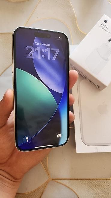 Мобильные телефоны и аксессуары: IPhone 17 Pro, Новый, 256 ГБ, Natural Titanium, Коробка, 100 % — 1