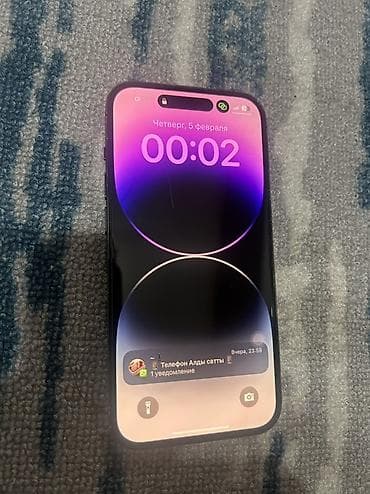 холодиник бу: IPhone 14 Pro, Б/у, 128 ГБ, Черный, 80 % — 1