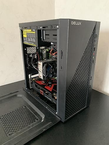 Компьютер, ядер - 8, ОЗУ 16 ГБ, Для несложных задач, Б/у, Intel Xeon, AMD Radeon RX 580, HDD + SSD