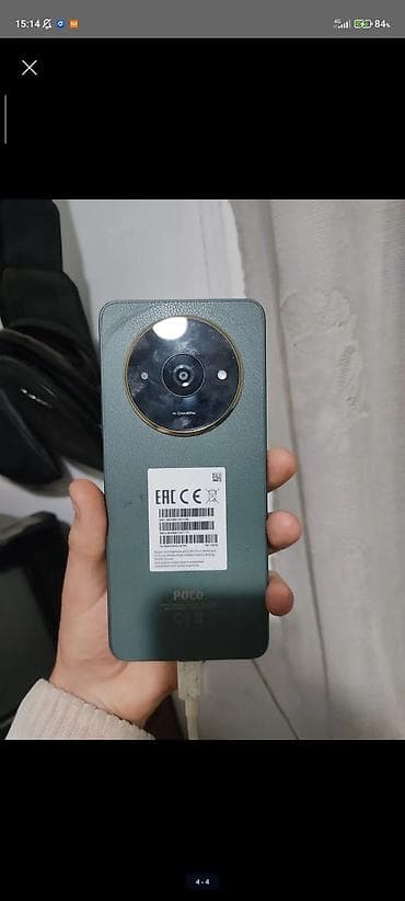 Poco Б/у, 128 ГБ, цвет - Зеленый, 2 SIM