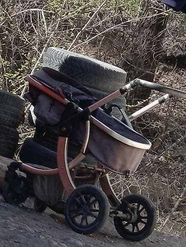 Детская коляска-люлька с прогулочным блоком (универсальная 2-в-1) -