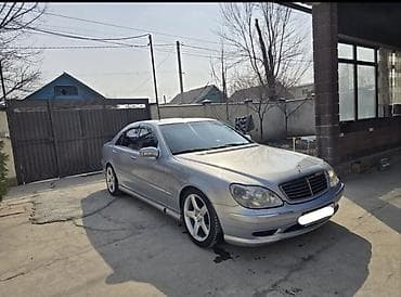 Продажа авто: Mercedes-Benz S-Class: 2000 г., 4.3 л, Автомат, Бензин, Седан — 2