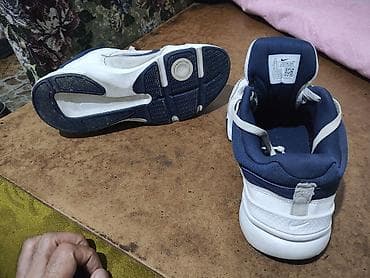 кийимлар: Эркектердин кроссовкасы, 43, Nike, Колдонулган, түсү - Ак, Өзү алып кетүү — 5