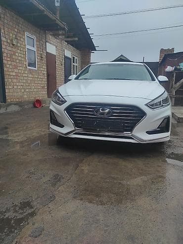 тонировка стекол авто: Hyundai Sonata, седан, белый цвет. Год выпуска: 2019. Пробег: 129 000 — 4