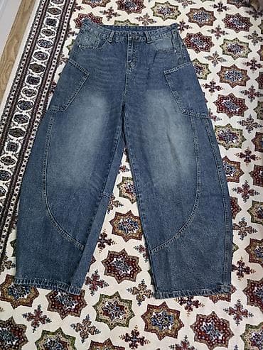 jea: Curved Blade Jeans - Посадка средняя. - Свободный, широкий крой с — 1