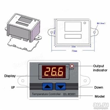 заводской инкубатор: Терморегулятор XW-WV Подойдет для большинства бытовых и — 3
