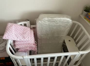 доска маленькая: Детская кровать трансформер, Б/у, Другой тип, цвет - Белый — 1