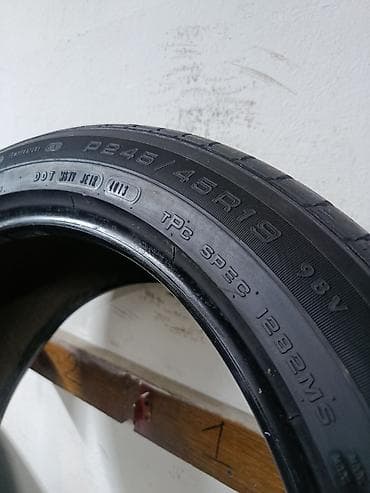 24545 r19 лето: Шины 245 / 45 / R 19, Лето, Б/у, 1 шт, Легковые, GoodYear — 5