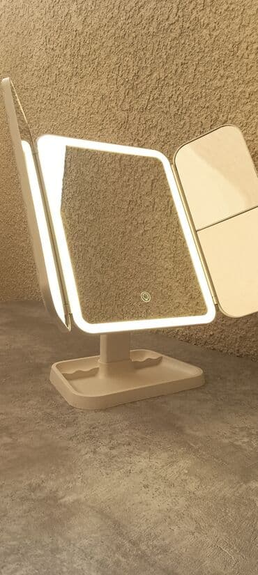 Жарык кылуу: Зеркало с подсветкой • крутое зеркало с подсветкой (3 свечения) • 4 — 1