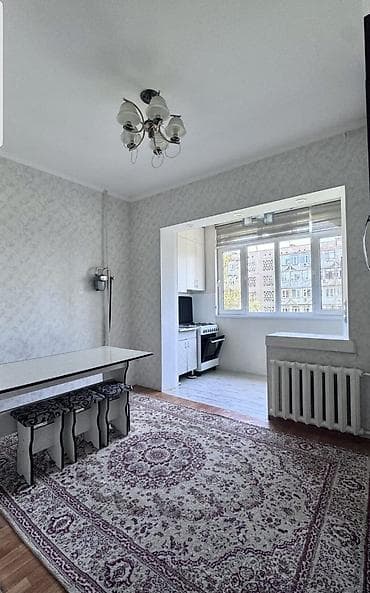 8 мкр квартиры: 1 комната, 44 м², 106 серия, 7 этаж, Евроремонт — 3