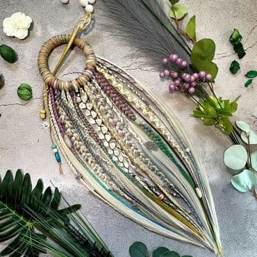 барана стрижка: Хвосты на заколках, резинках из качественного термоволокна ( можно — 10