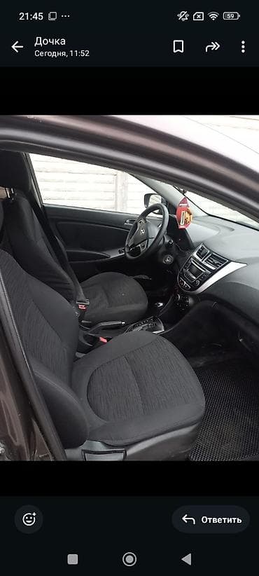 mitsubishi eclipse: Hyundai Solaris: 2015 г., 1.6 л, Автомат, Бензин, Седан — 3
