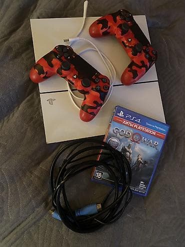 psp go: PlayStation 4 (белая) Комплектация и особенности: - Игровая консоль — 1