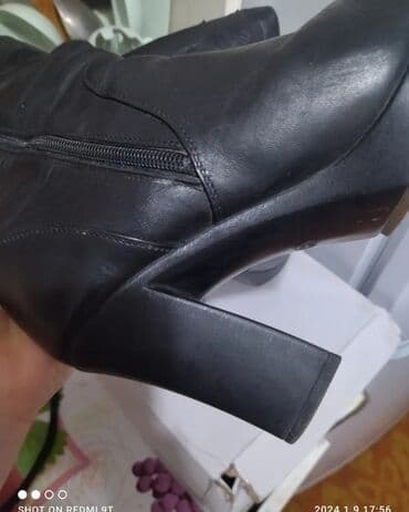 белорусская обувь для проблемных ног бишкек: Сапоги, 38, Balenciaga, Новый, цвет - Черный, Самовывоз, Платная доставка — 6