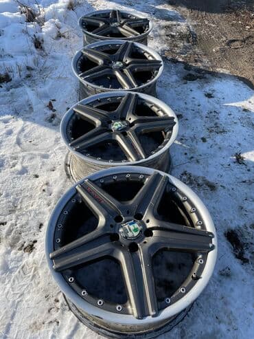 зимние шины на ниву 21214: Колеса в сборе 275 / 35 / R 19, Лето, Б/у, Комплект, Легковые, Литые, отверстий - 5 — 6