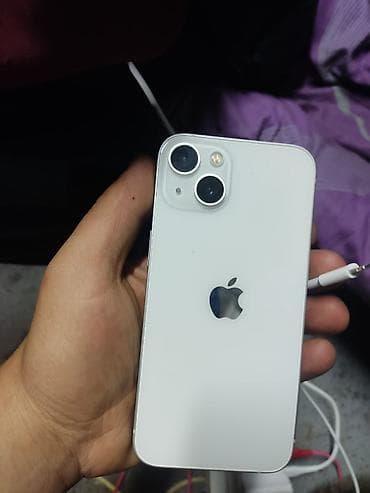 iphone 14 pri: IPhone 13, Б/у, 128 ГБ, Белый, 89 % — 2
