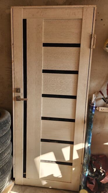 полка для обуви из металла: Дверь для хозяйственных помещений и складов, Б/у, Металлическая, Одностворчатая — 2