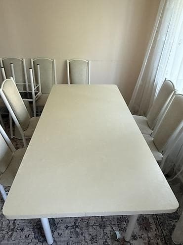 chair table: Кухонный стол и стул, Б/у, Самовывоз, Платная доставка — 2
