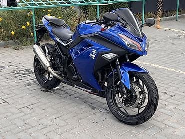 Спортбайк Kawasaki, 400 куб. см, Бензин, Взрослый, Б/у