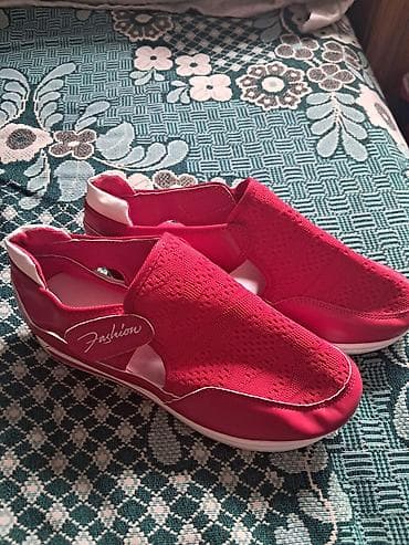Кроссовки, 40, Fashion, Новый, цвет - Красный
