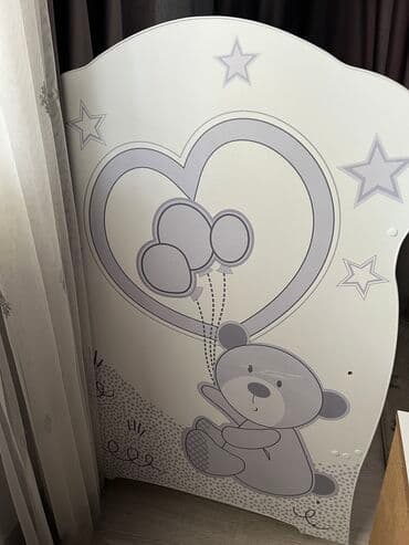 детский кровать двухъярусный: Детская кровать с маятником 120*60. В отличном состоянии. Производство — 1