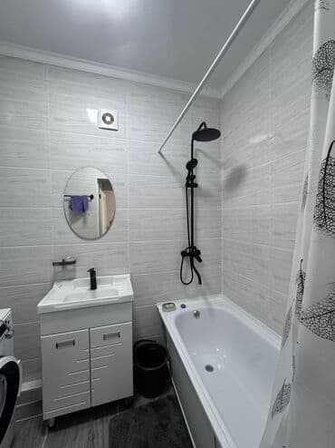 двухкомнатная квартира бишкек аренда: 1 комната, Агентство недвижимости, Без подселения, С мебелью полностью — 2