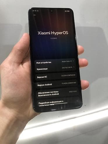poco х5 pro: Redmi, Redmi Note 12, Б/у, 128 ГБ, цвет - Зеленый, 2 SIM — 1