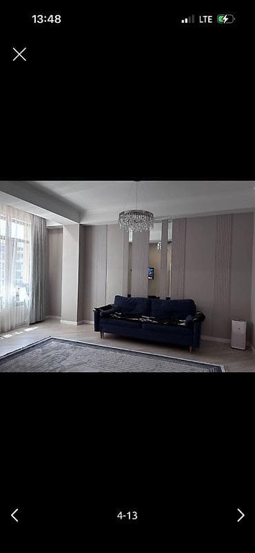 2 комнаты, 92 м², Асанбай мкр Элитка, 9 этаж, Евроремонт — 2