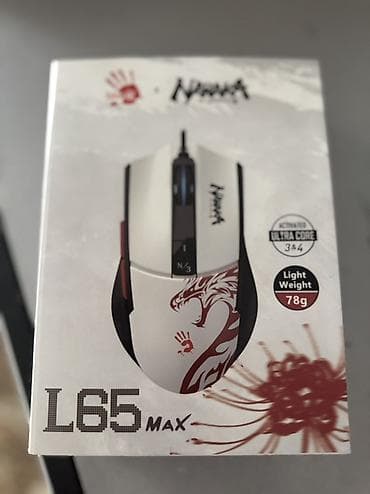 Техника и электроника: Игровая мышь Bloody L65 Max Naraka Edition (проводная) - Легкая — 4