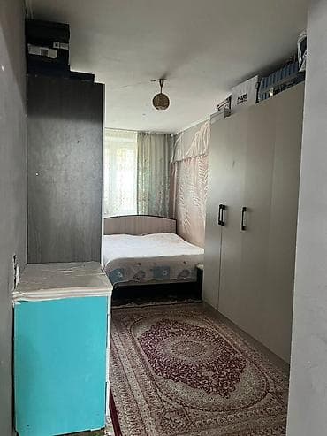 1 комнатная квартира бишкек: 2 комнаты, 47 м², 104 серия, 1 этаж, Косметический ремонт — 5