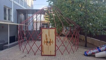 где можно купить палатку для отдыха: Аренда юрты, Каркас Металлический, 40 баш, Казан — 6