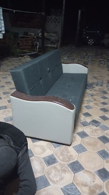 диваны кожаные: Раскладной диван, Новый — 5