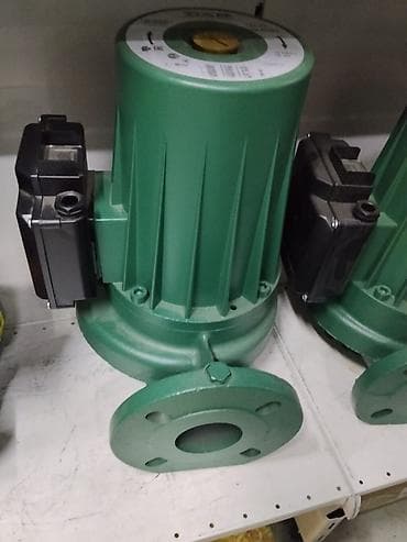 Циркуляционный насос фланцевый DAB (линейный, врезной тип). -