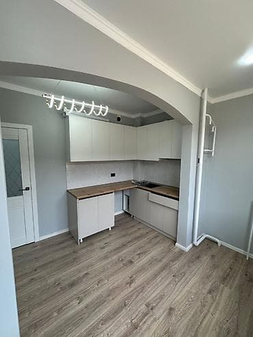 osh flat: 1 комната, 45 м², ул. Горького / Алматинка 106 серия улучшенная, 1 этаж, Евроремонт — 2