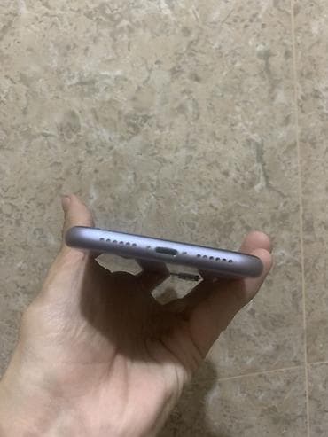 iphone 17: IPhone 11, Б/у, 128 ГБ, Голубой, Чехол, 71 % — 6