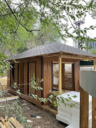 комната продажа: 80 пайыз жумушу бутуп калган эс алуу туристик уйу сатылат.Размери 6 м — 1