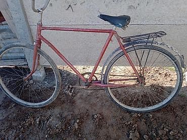 Городской велосипед классической конструкции. - Рама: стальная