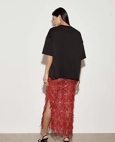 кызыл кия кыз: Стильная юбка, Размер М. Как на фото — 2