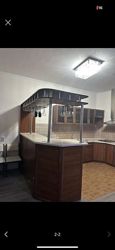 мебель кухонная: Кухонный гарнитур, цвет - Коричневый — 1