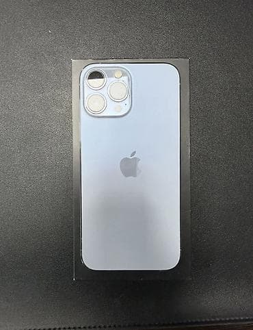 телефоны xiaomi redmi 10 с: IPhone 13 Pro Max, Б/у, 128 ГБ, Sierra Blue, Защитное стекло, Чехол, Коробка, 82 % — 2