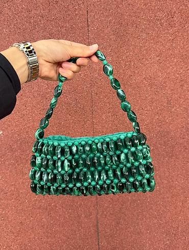 Классическая сумка, Материал: Бусины, Подкладка из мягкого материала, Женские, Новый