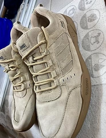 Туфли: Мужская обувь — набор из 3 пар 1) Кроссовки Jeep Outdoor, бежевые - — 1