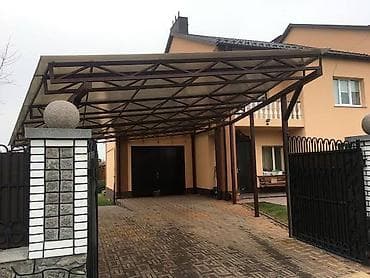 Все для дома и сада: Делаем навесы под ключ Изготовление и монтаж металлических навесов — 1