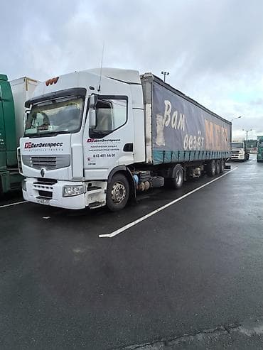 р18 r18: Тягач, Renault, 2006 г., Шторный — 8