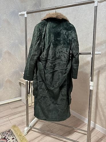 алпак жилет: Шуба, Альпака, Длинная модель, Турция, XL — 6