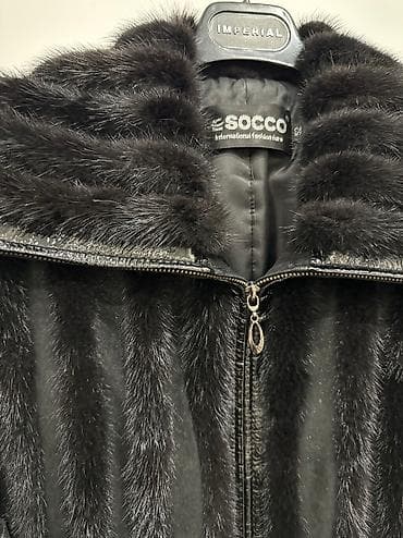 tech fleese: Короткая дубленка с натуральной норкой Куплено за 250$ продаю за 10 — 5